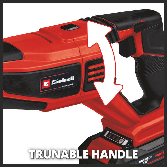 Пила сабельная акк. Einhell PXC TP-AP 18/28 Li BL, 18В,ход 28 мм,0-2500/мин,200мм,Quick,без АКК и ЗУ (4326310)