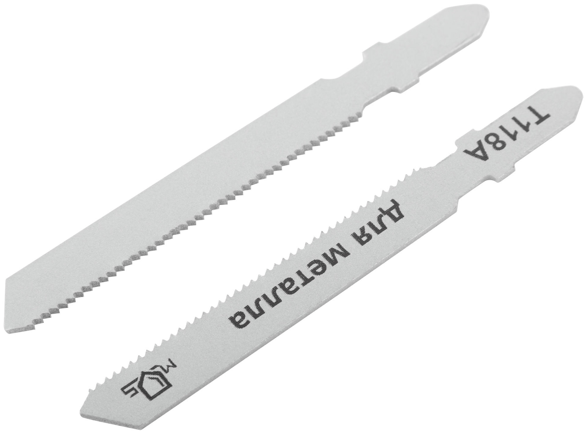 Полотна для эл. лобзика, T118A, по металлу, HSS, 75 мм, 2 шт. (40818М)