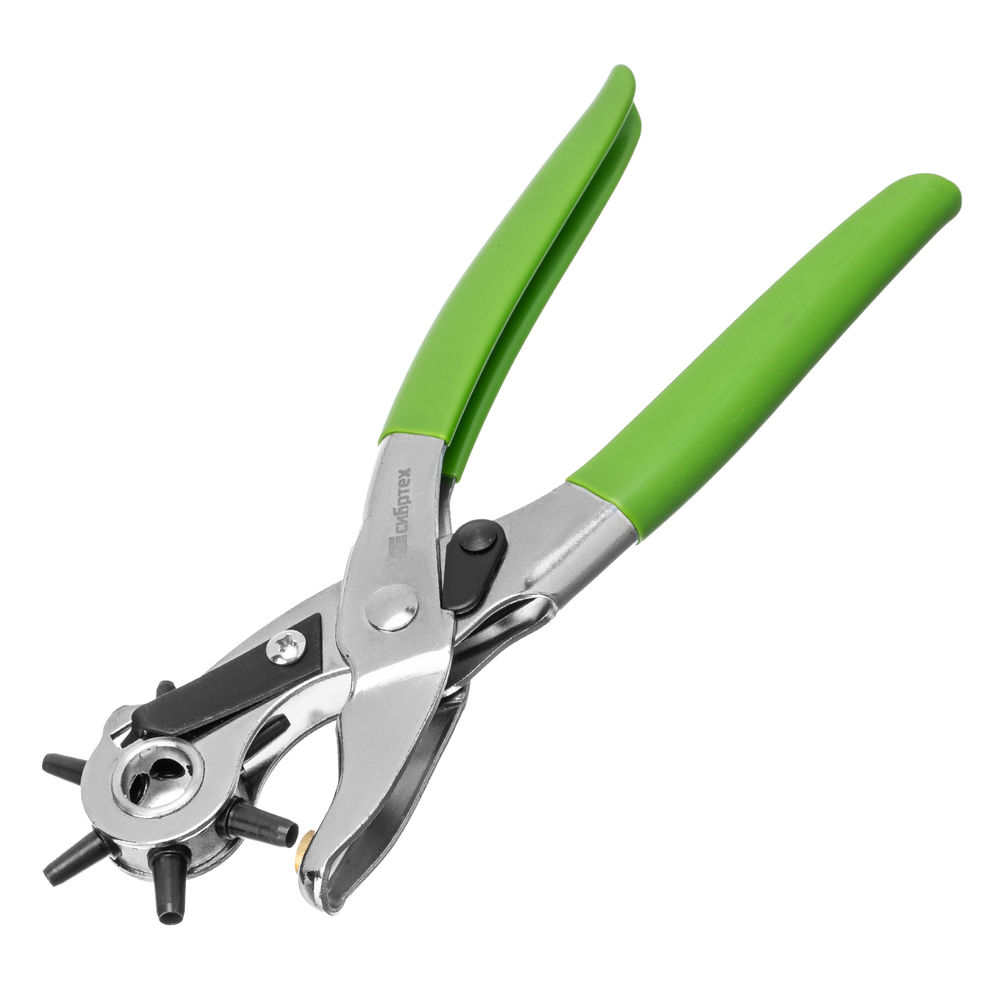 Просекатель для кожи и картона, D 2.5, 3.0, 3.5, 4.0, 4.5, 5 мм Сибртех (18360)