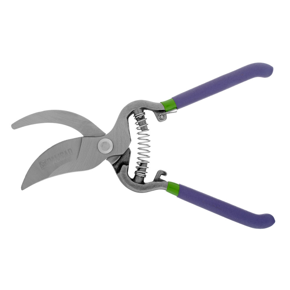 Секатор прямого реза, 255 мм, цельнокованый, металлические обрезиненные рукоятки, Palisad (60467)