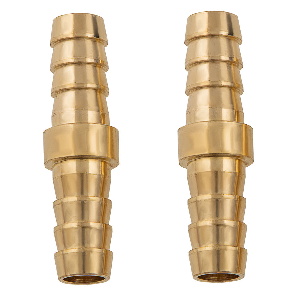 Штуцер елка двусторонний соединительный под шланг 10 мм, 2 шт, Stels (57070)