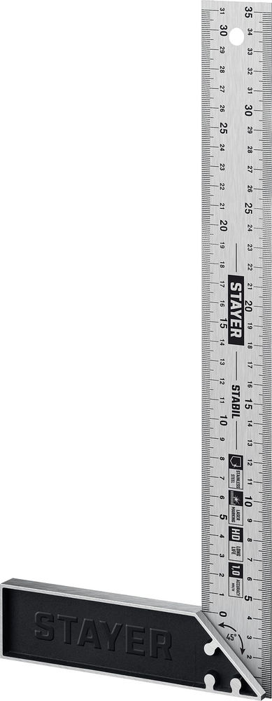 Угольник столярный 350 мм STAYER Professional 3431-35_z02