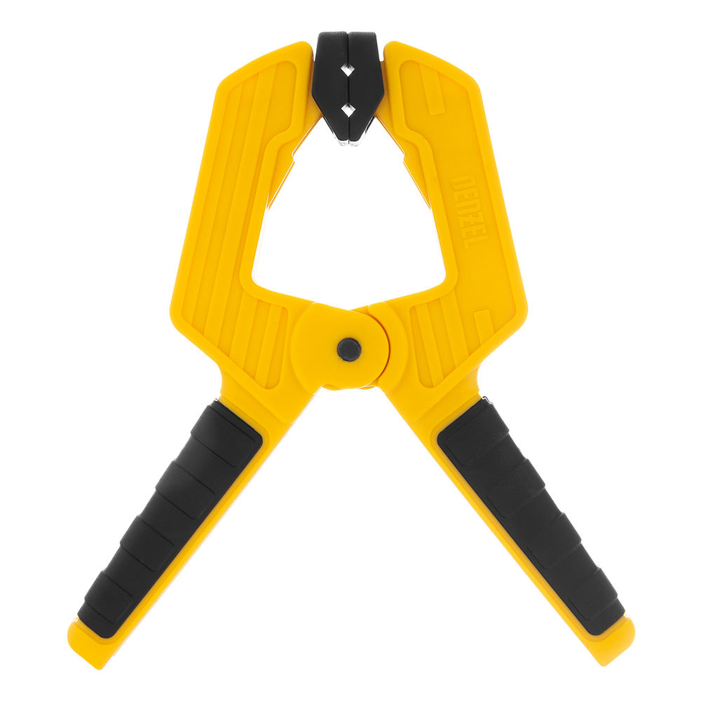 Струбцина клещеобразная, усиленная 50 х 35 мм, двухкомпонентные рукоятки Denzel (20795)