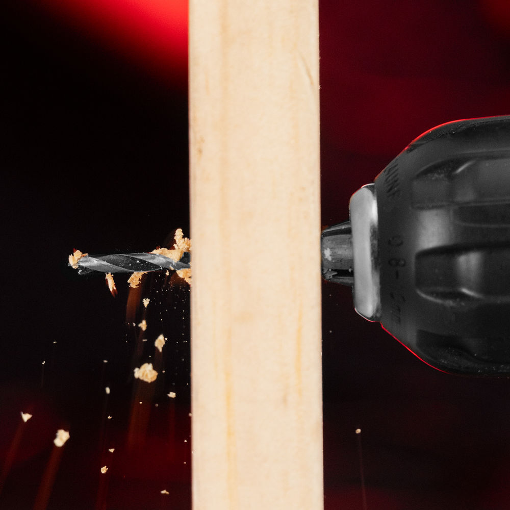 Сверло по дереву, 3 x 61 мм, 2 шт, цилиндрический хвостовик Matrix (70201)