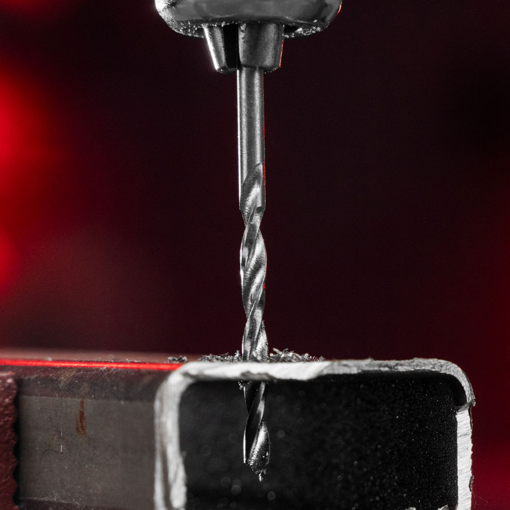 Сверло по металлу, 3 мм, полированное, HSS, 10 шт, цилиндрический хвостовик Matrix