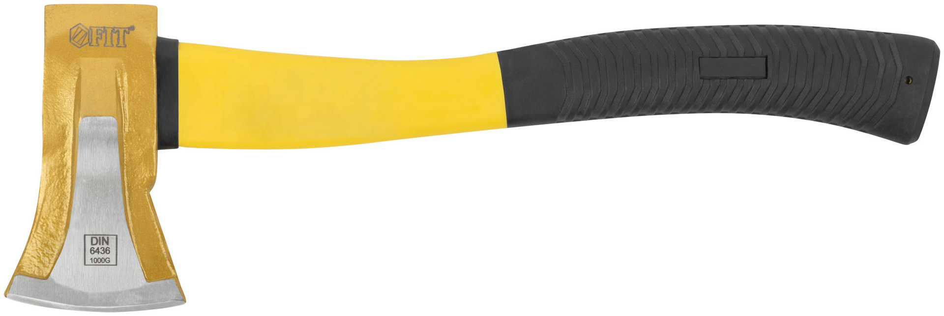 Топор-колун ушастый кованый, фиберглассовая ручка 1000 гр.