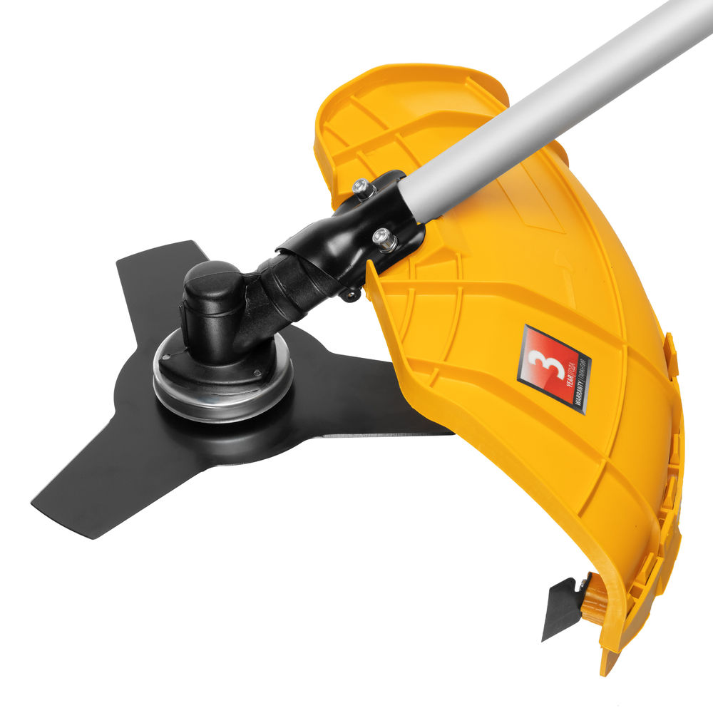 Триммер бензиновый DTS-33, 33 см3, неразъемная штанга, состоит из 2 частей Denzel (962115)