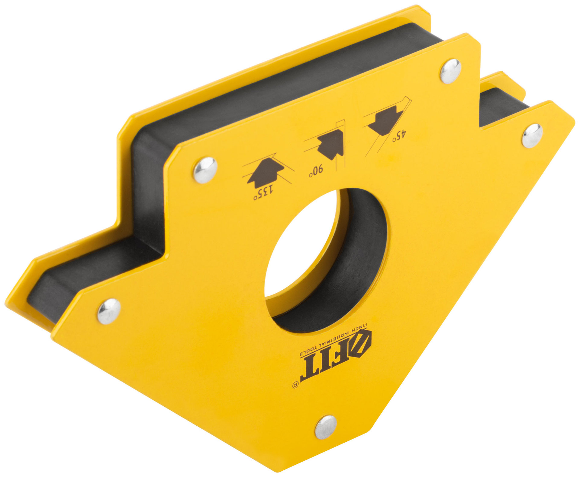 Угольник для сварки магнитный, тип стрелка, усилие до 34 кг (81803)