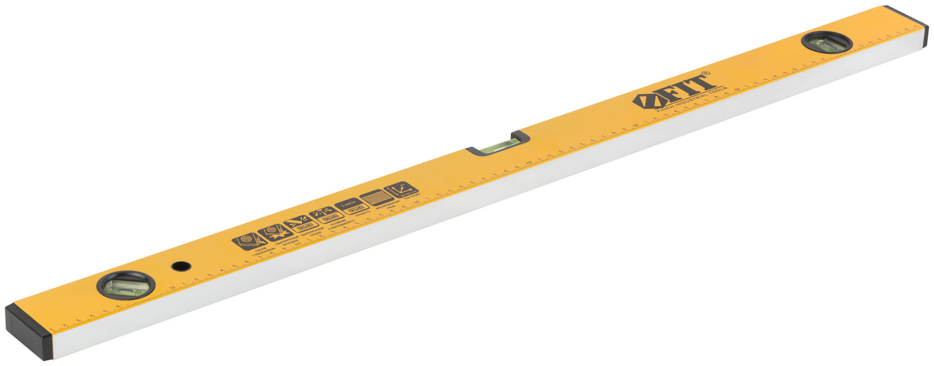 Уровень Перископ, 3 глазка, зеркало, усиленный корпус, фрезер. рабочая грань, шкала, Профи 800 мм (18183)