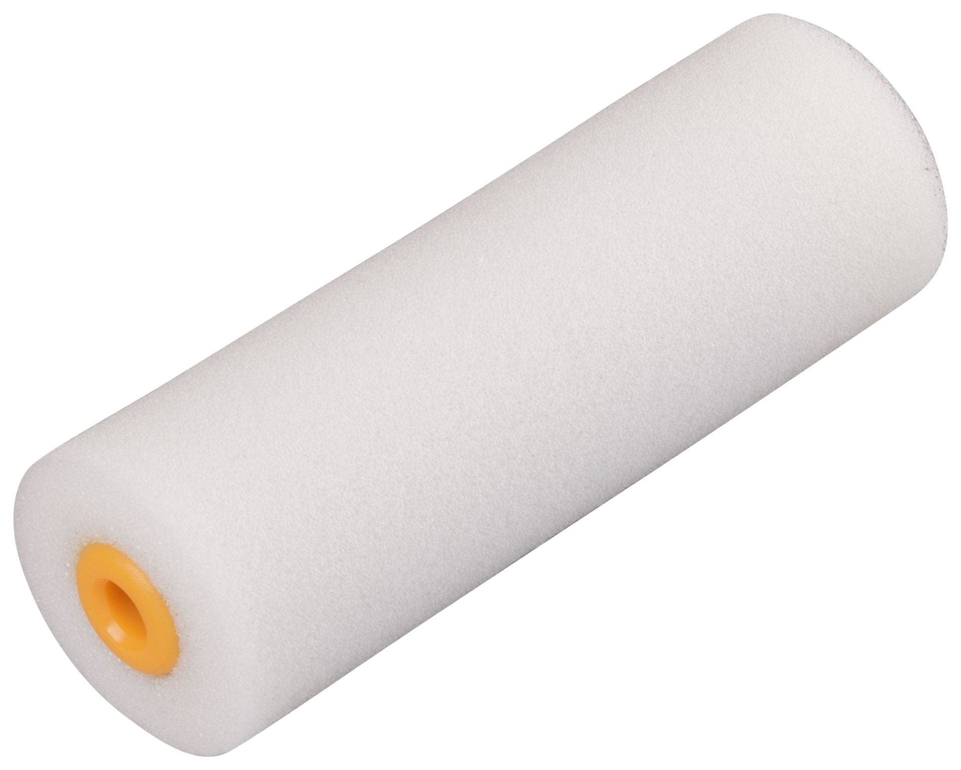 Валик, ядро 35 мм, пенополиэстер, мелкопористый, под 6 мм ручку, желт., 100 мм (30-1022)