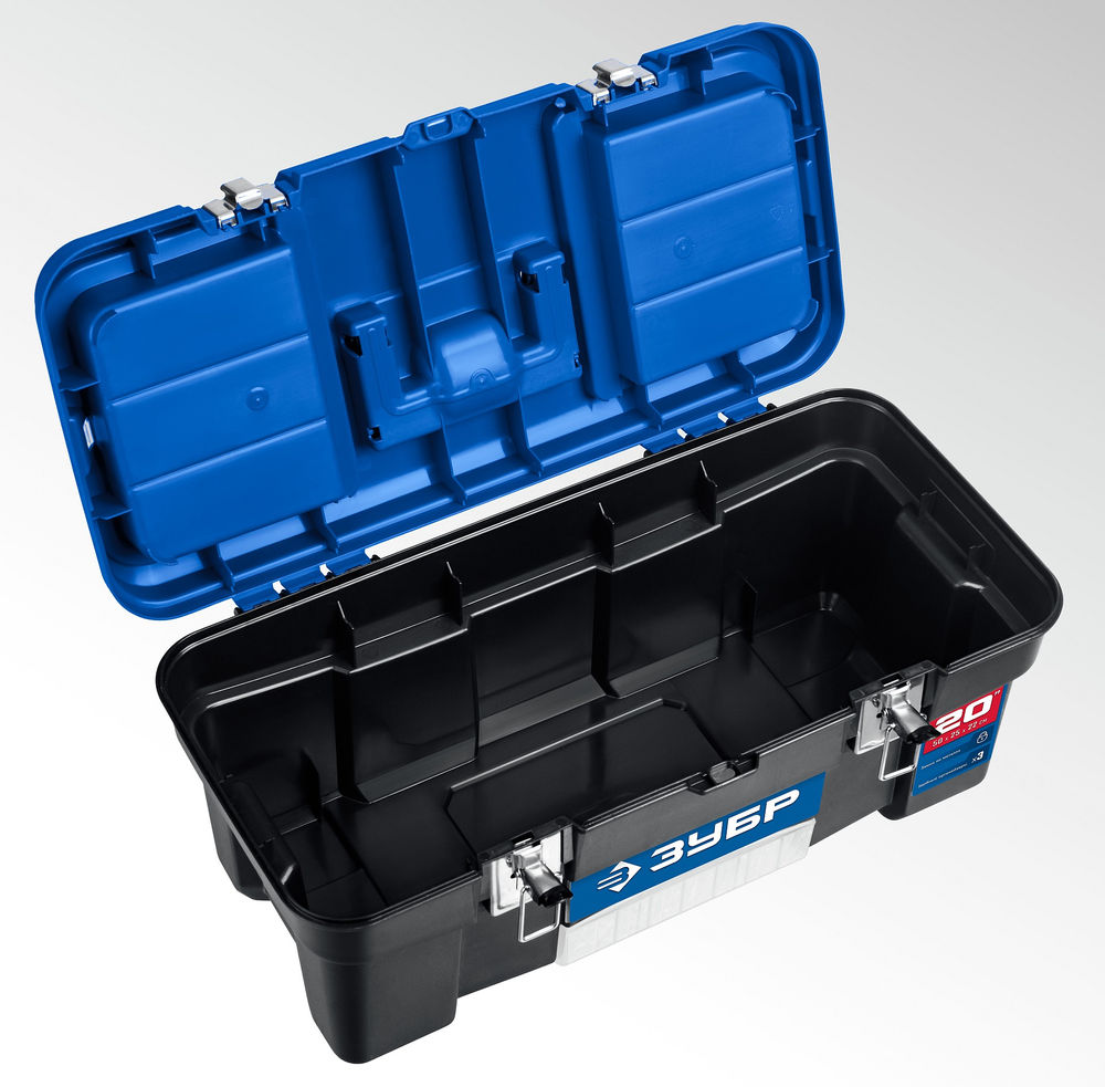 Ящик 508 x 256 x 225 мм 20 пластиковый для инструментов ЗУБР ДЕСНА-20 38181-20