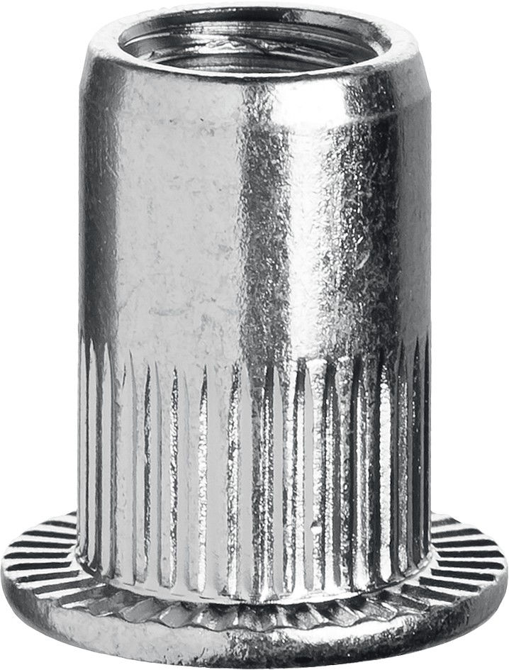 Стальные резьбовые заклепки с насечками М3, стандартный бортик, 1500 шт ЗУБР Профессионал 31317-03_z01