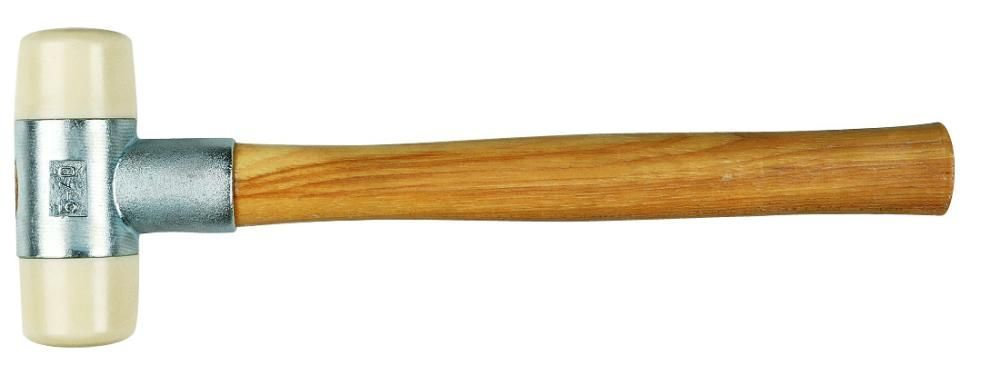 101 Киянка со сменными бойками из нейлона #7, O 61 мм, длина 380 мм, боёк сверхтвёрдый (WE-000335)