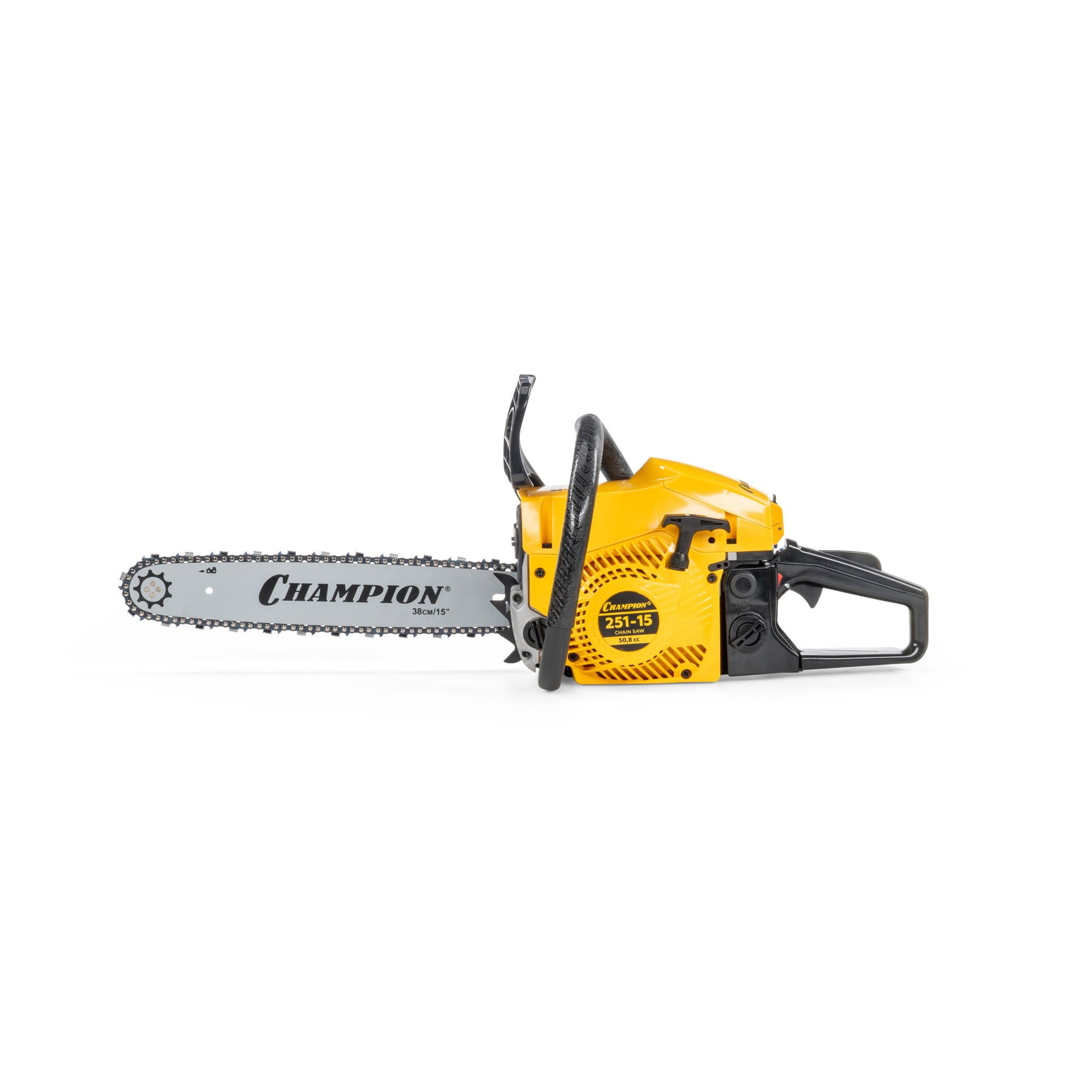 Бензопила CHAMPION 251-15-0,325-1,3-64 (2,3кВт 50,8см? легкий старт 5,6кг) 251-15
