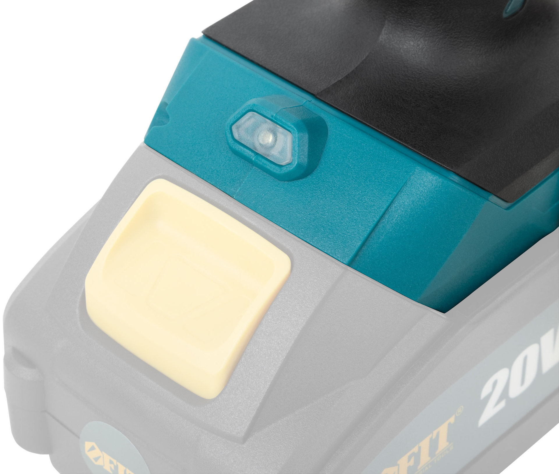 Дрель-Шуруповерт Акк. Бесщеточная; 20,0 В; 0-500/2000 об/мин; 100 Нм; рез. накл.; коробка (79907)