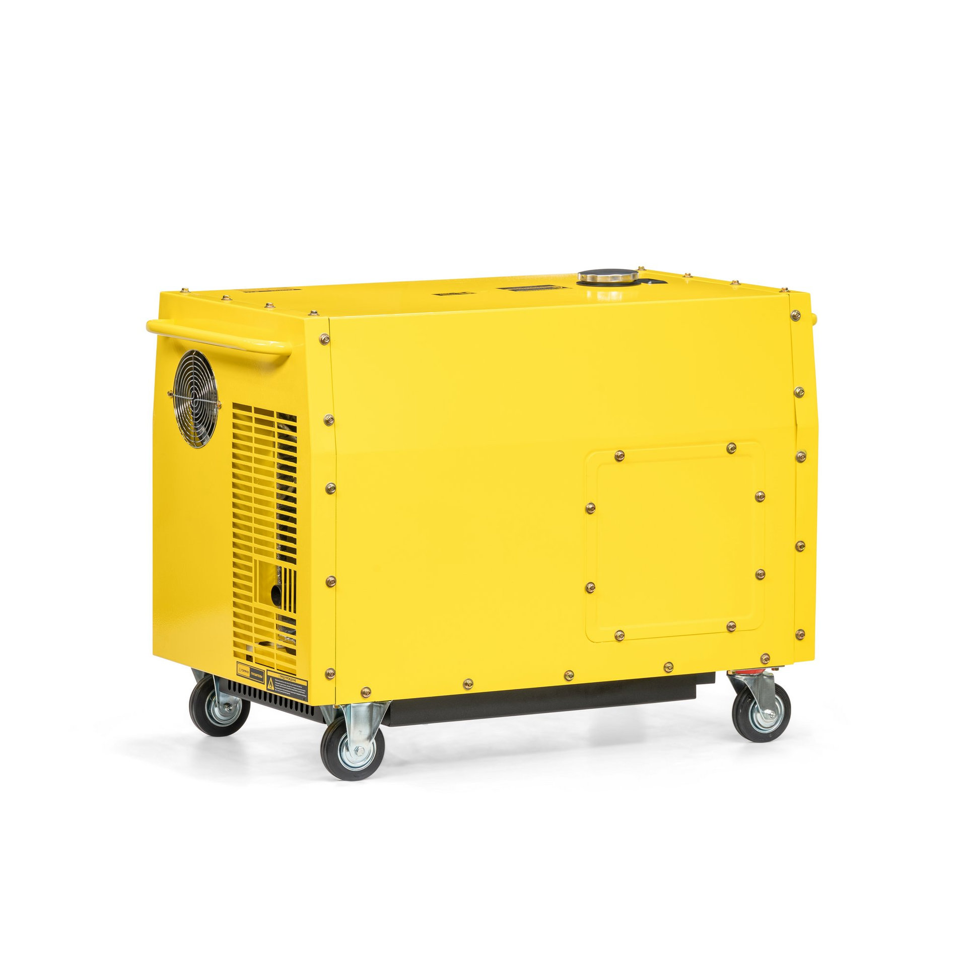 Генератор CHAMPION GG7500ES (PRO 5,5/6кВт 16лс 15л 12В 126кг, эл.стартер,счетчик,колеса,кожух) (GG7500ES)