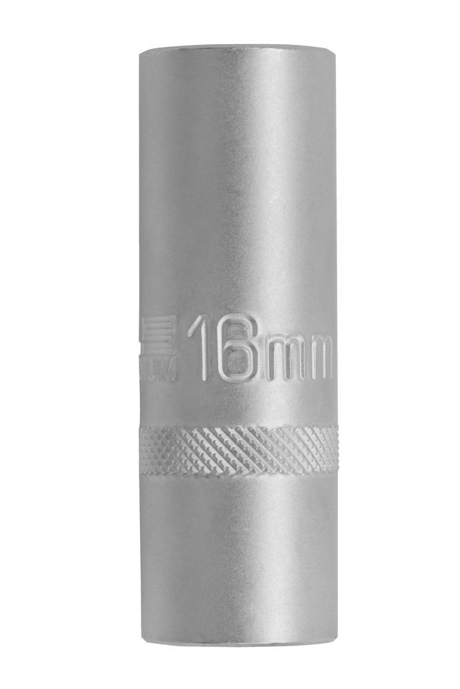 Головка торцевая свечная, шестигранная, 16 мм, под квадрат 1/2 Stels