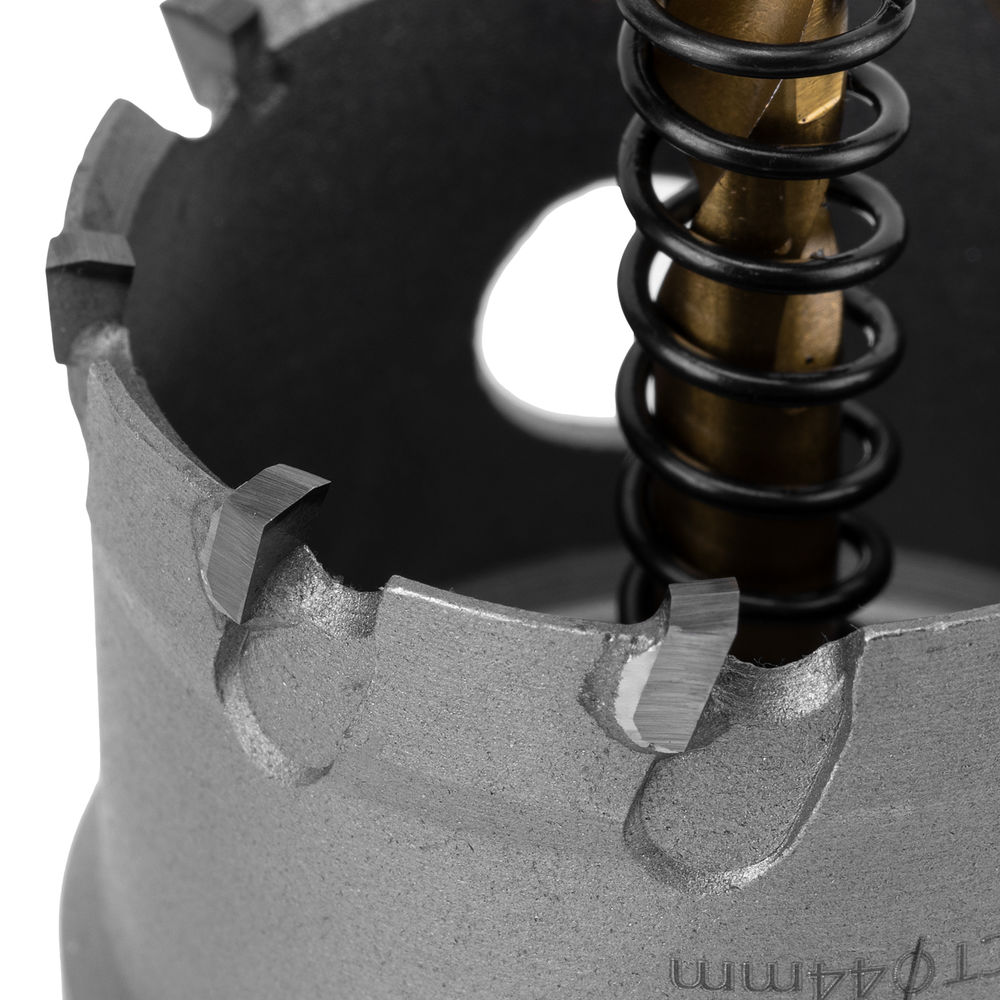 Коронка по металлу твердосплавная, 44 мм Denzel (724014)