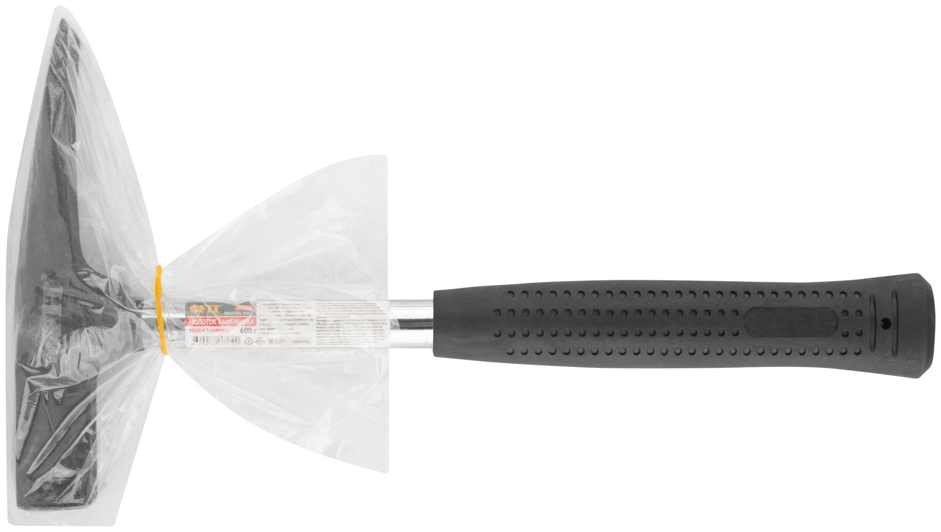 Молоток каменщика, металлическая ручка 600 гр. (44526)
