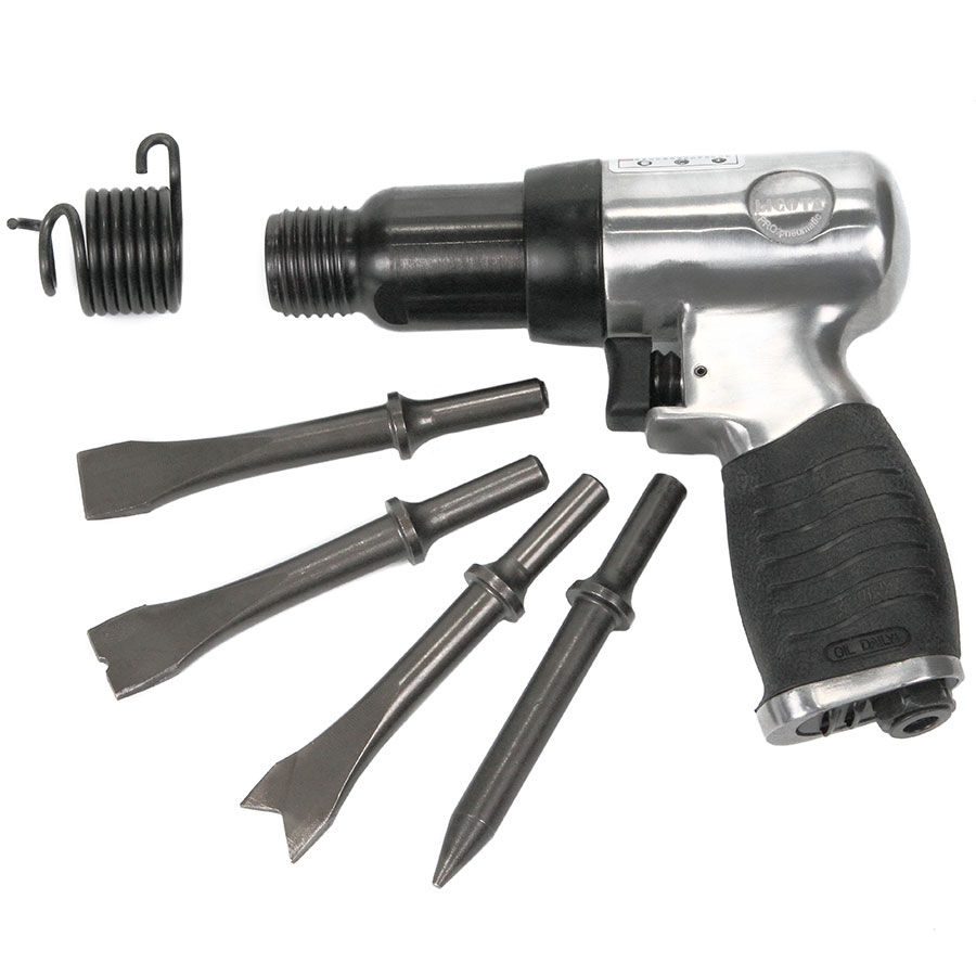 Молоток пневматический с 4-мя зубилами 190 мм Энерг. уд. 7,2Дж Licota PAH-20029R