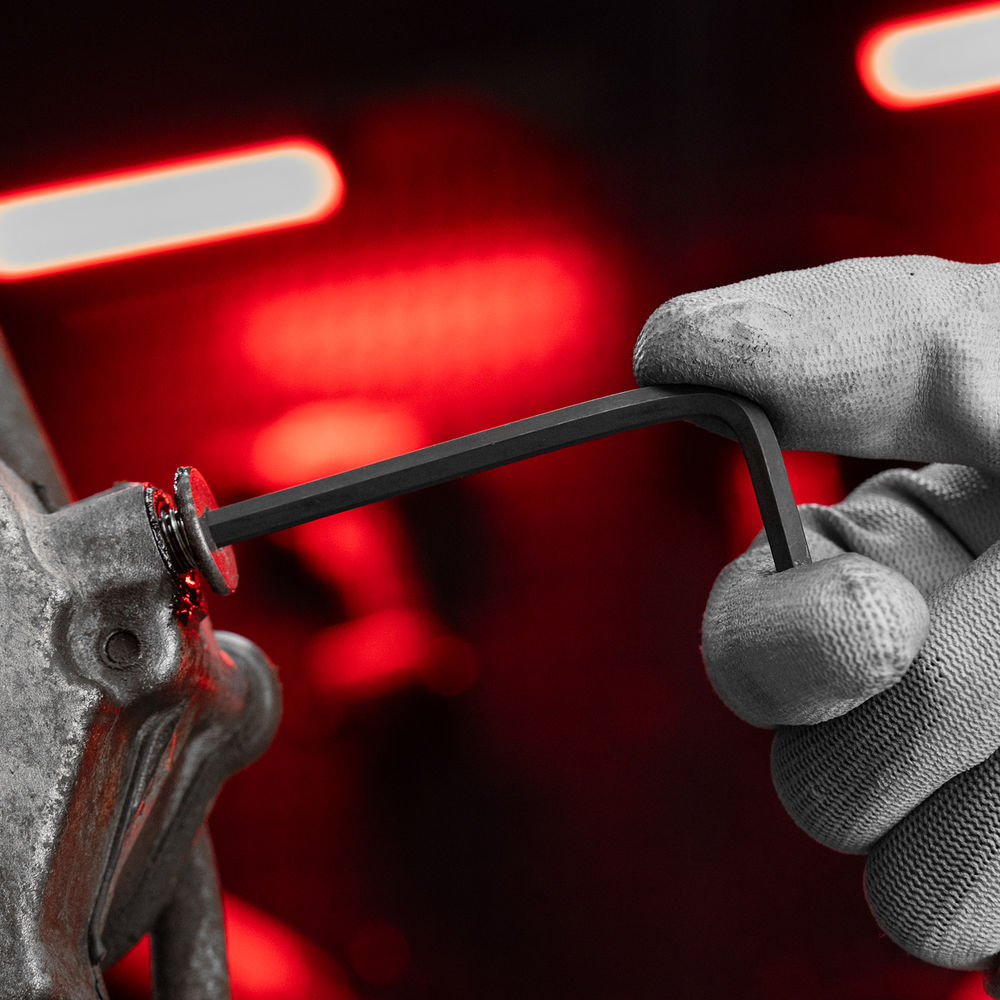 Набор ключей имбусовых HEX, 1.5-10 мм, CrV, 9 шт Matrix