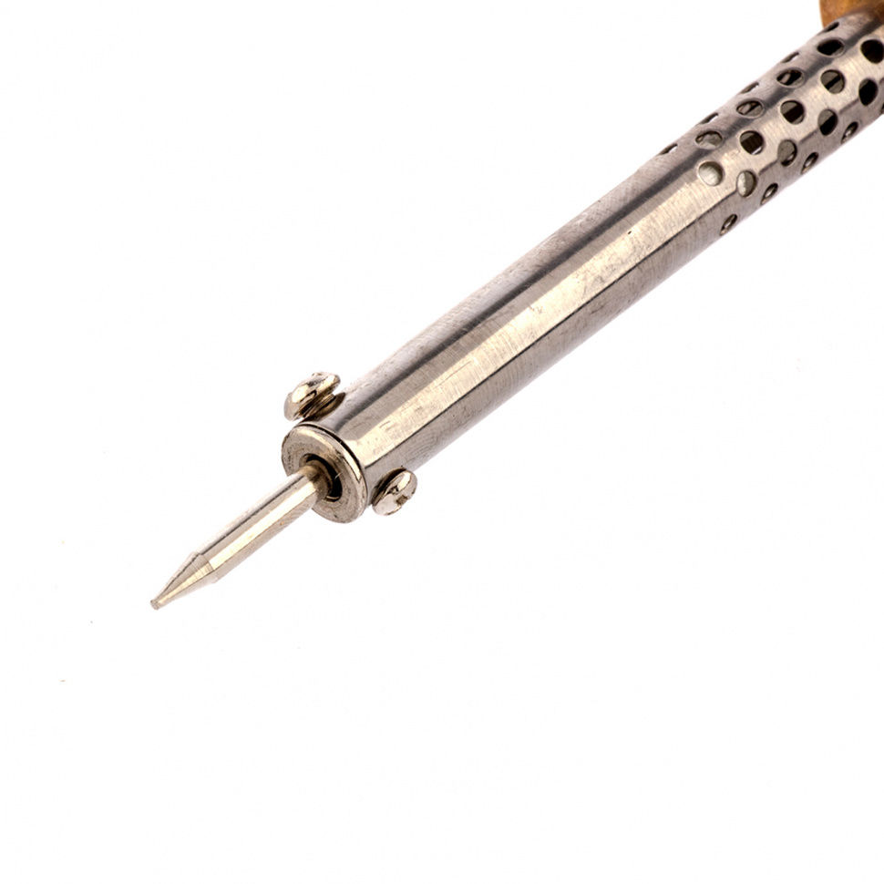 Паяльник с ручкой из дерева, 30 Вт, 220 В Sparta (913101)