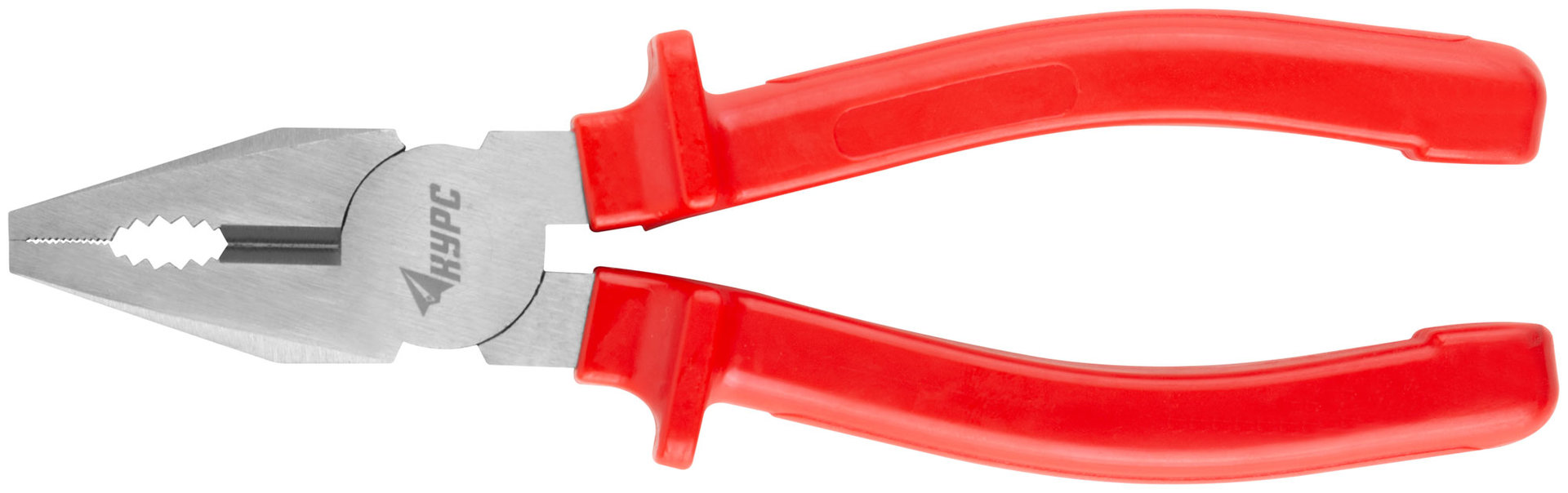 Плоскогубцы комбинированные Лайт, пластиковые ручки, полированная сталь 180 мм (47544)