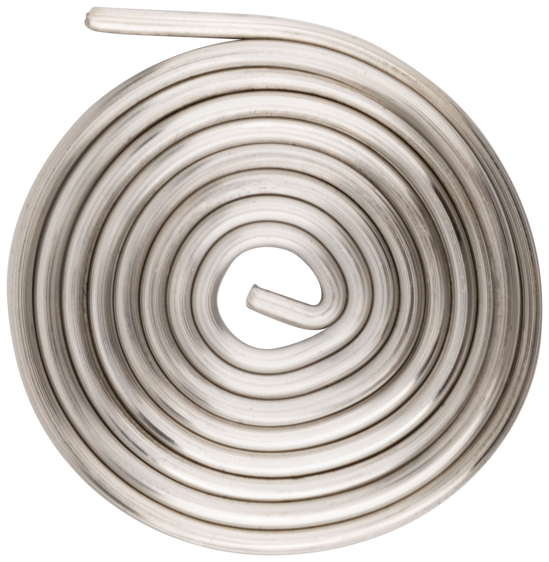 Припой ПОС 61 без канифоли, проволока диаметр 2 мм, улитка, 20 гр. (60582)