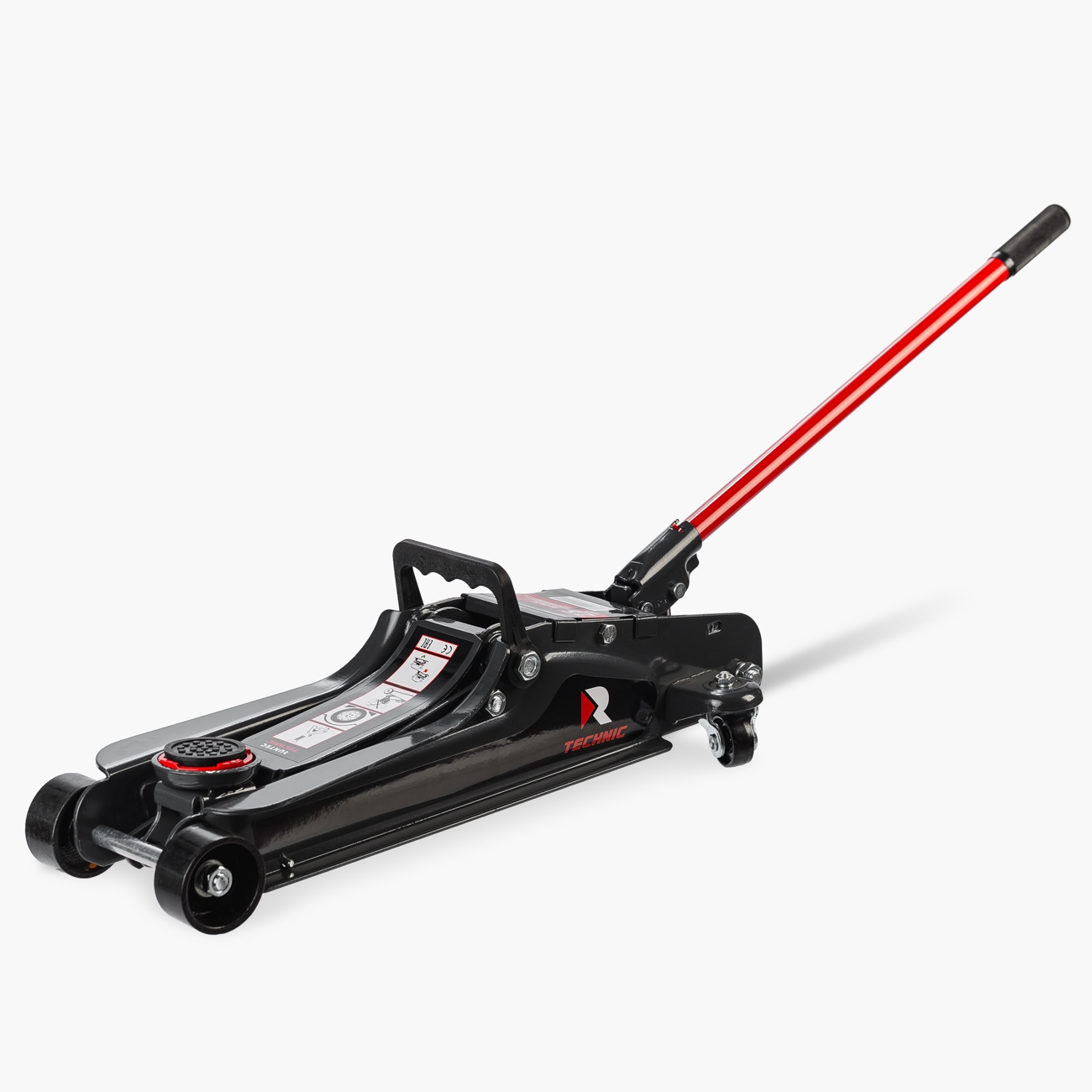 Домкрат подкатной низкого подхвата 2,5 т, 85-380 мм, полупрофессиональный TECHNIC RUNTEC RT-PJL25