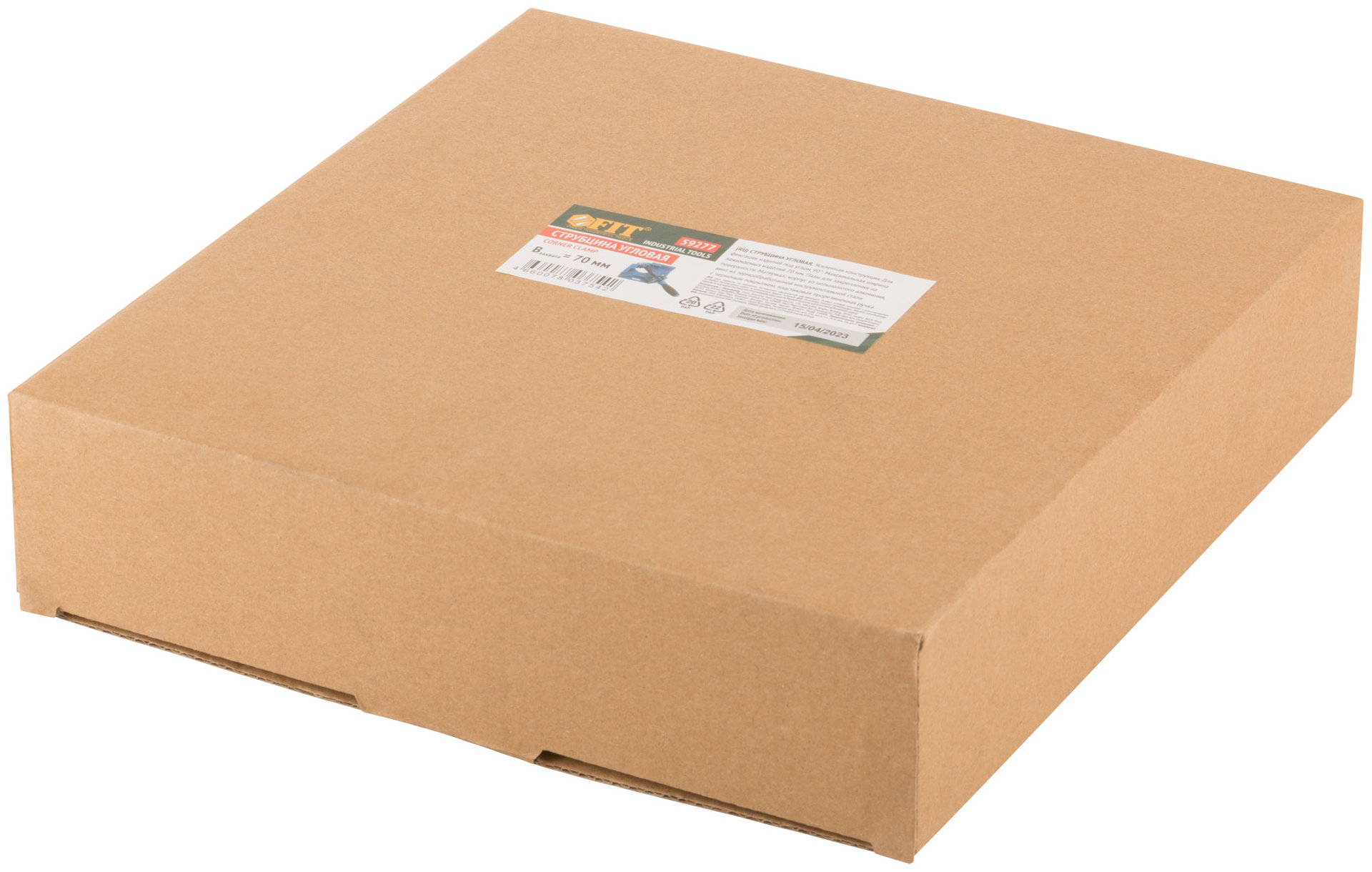 Струбцина угловая усиленная Профи 70 мм (59277)