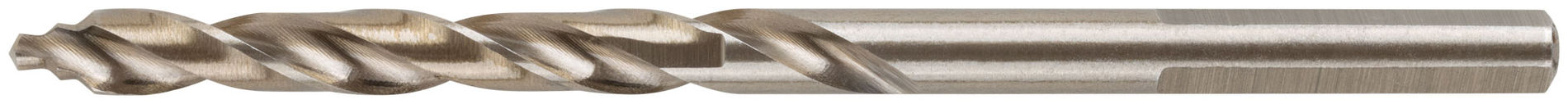 Сверло по металлу HSS, кобальт 5% Профи, ступенчатая заточка наконечника, блистер 4,5х80 мм ( 1 шт.) (33866)