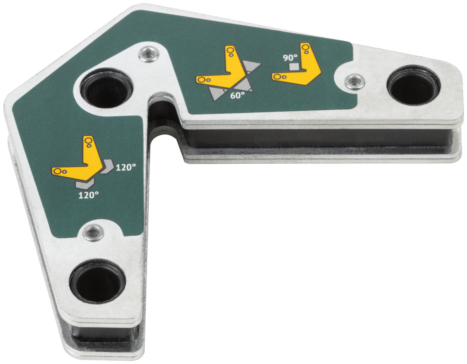 Угольник для сварки магнитный, 3 угла, усилие до 13,5 кг (81812)