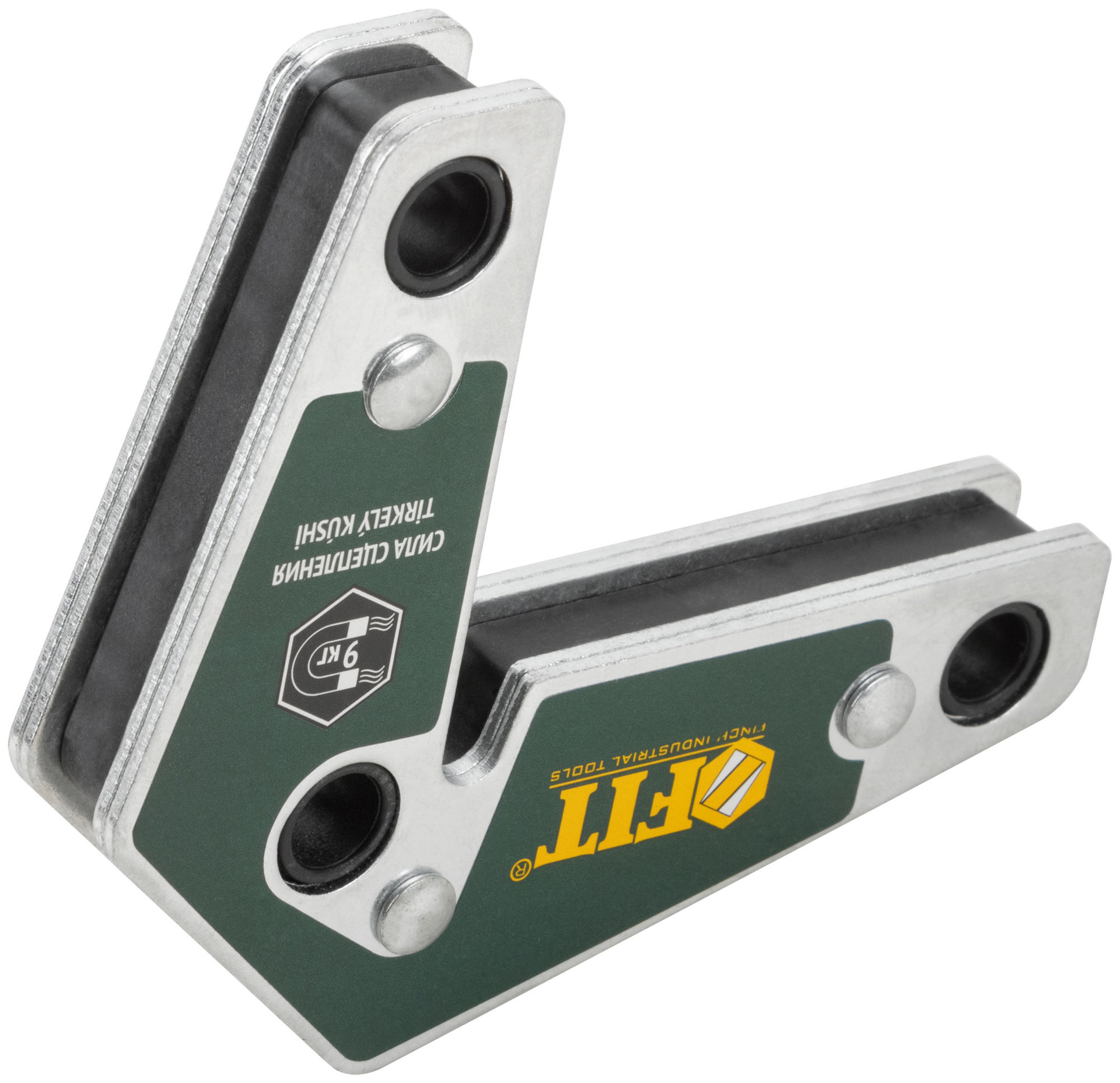 Угольник для сварки магнитный, 3 угла, усилие до 9 кг (81811)