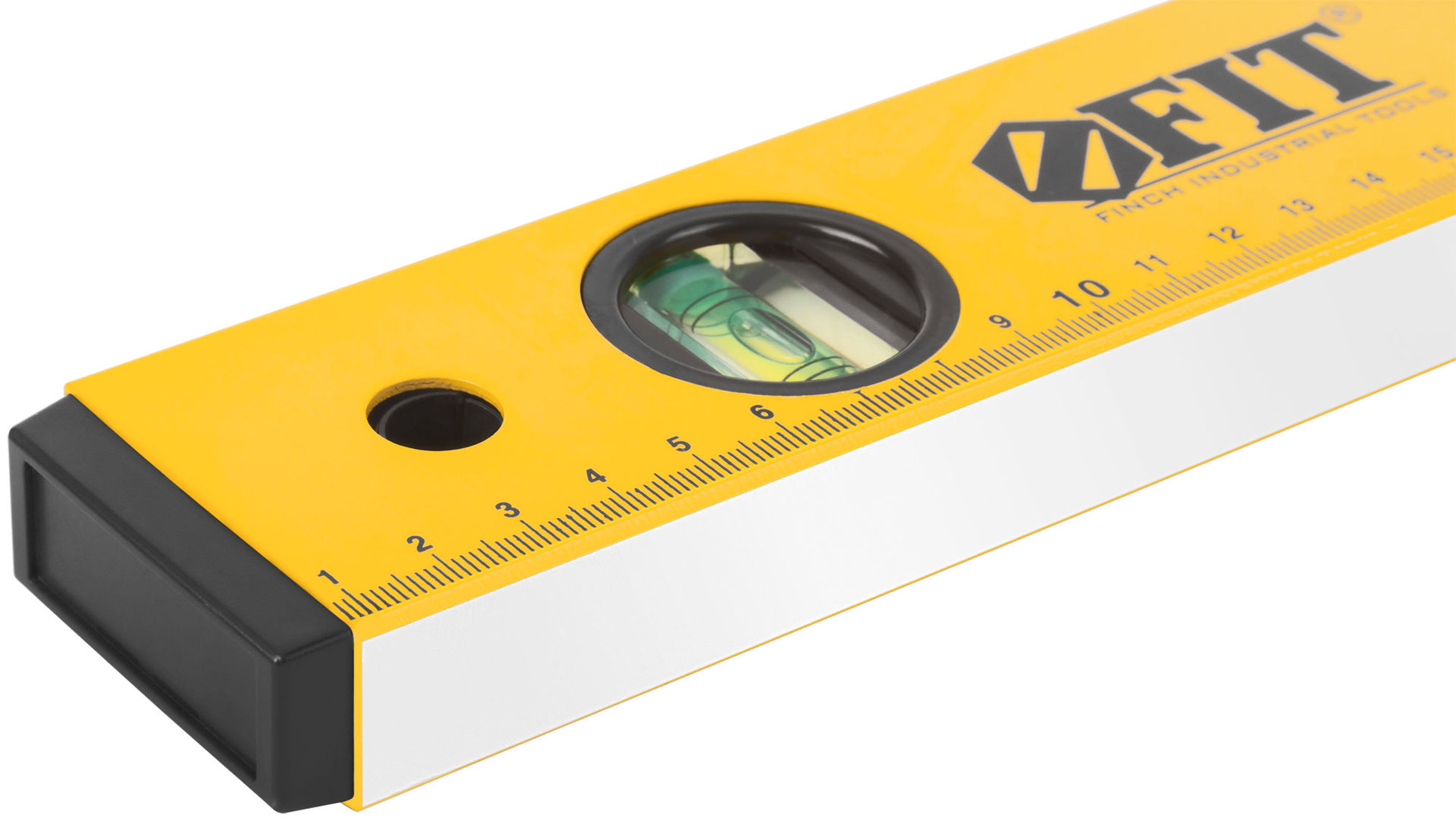 Уровень Стайл, 3 глазка, желтый усиленный корпус, фрезер. рабочая грань, шкала, Профи 400 мм (18204)