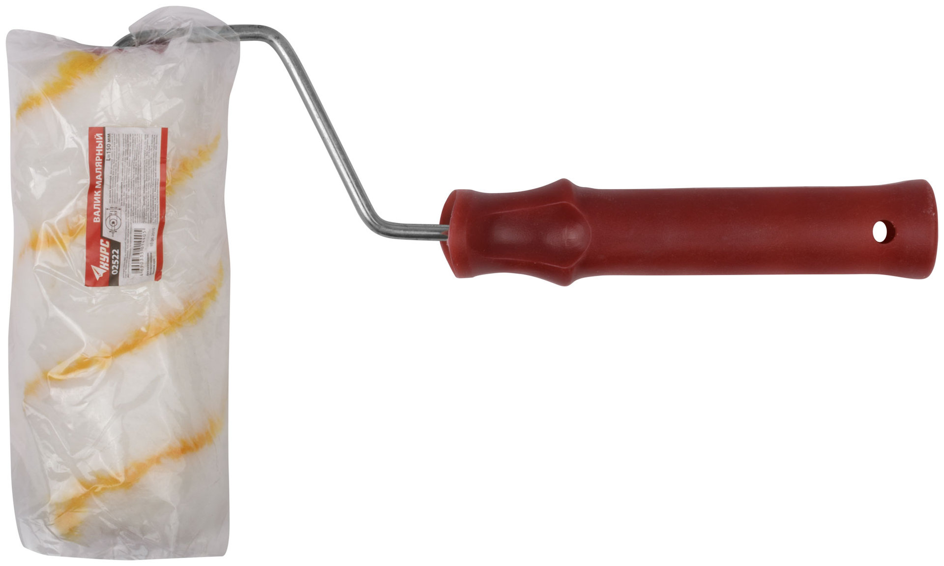 Валик полиакриловый, стержневая система, диам. 40/62 мм, ворс 11 мм, бюгель 6 мм, 150 мм (02522)