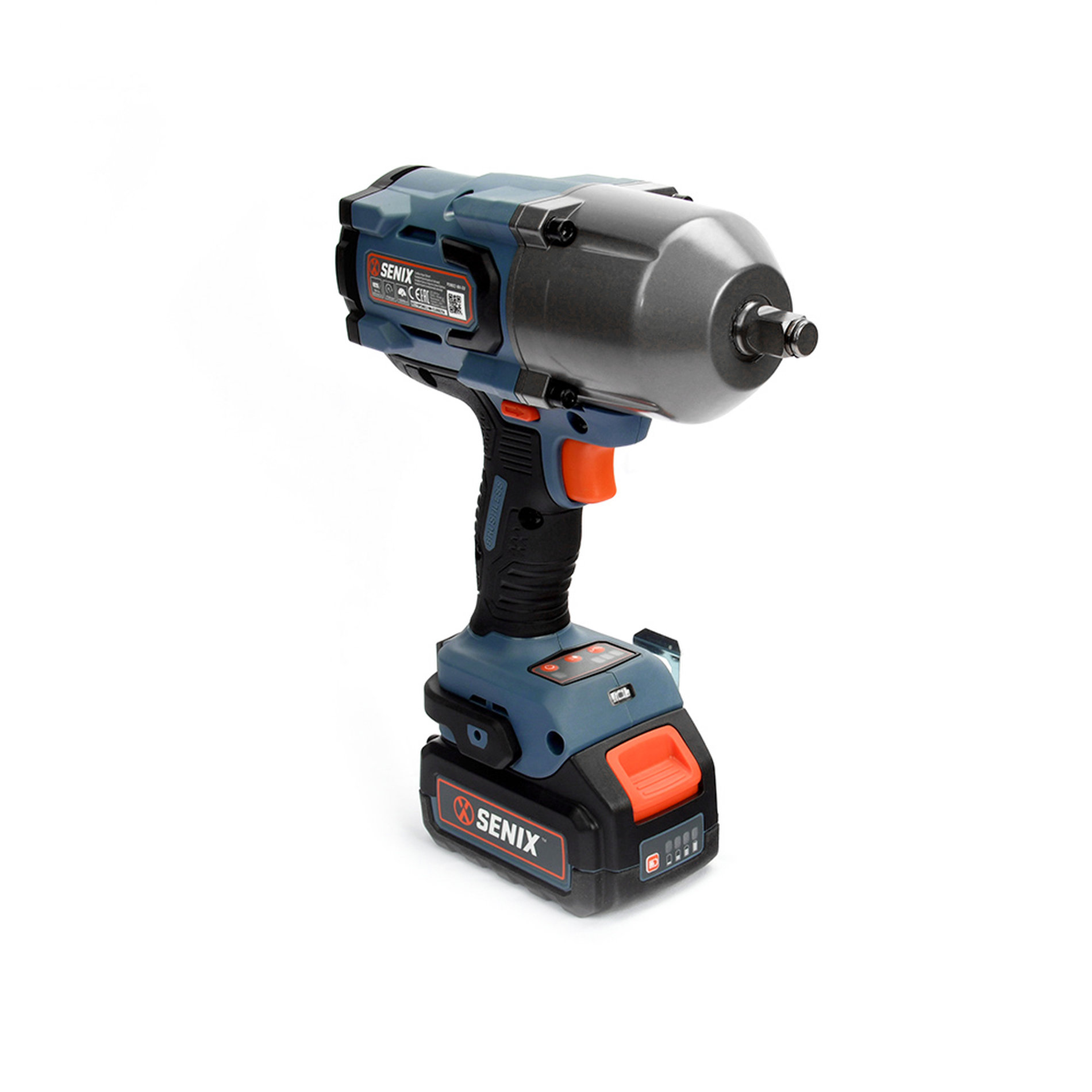 Импульсный гайковерт 1/2, 1350 Нм, акб 8Ач, зу 6А X2 20В