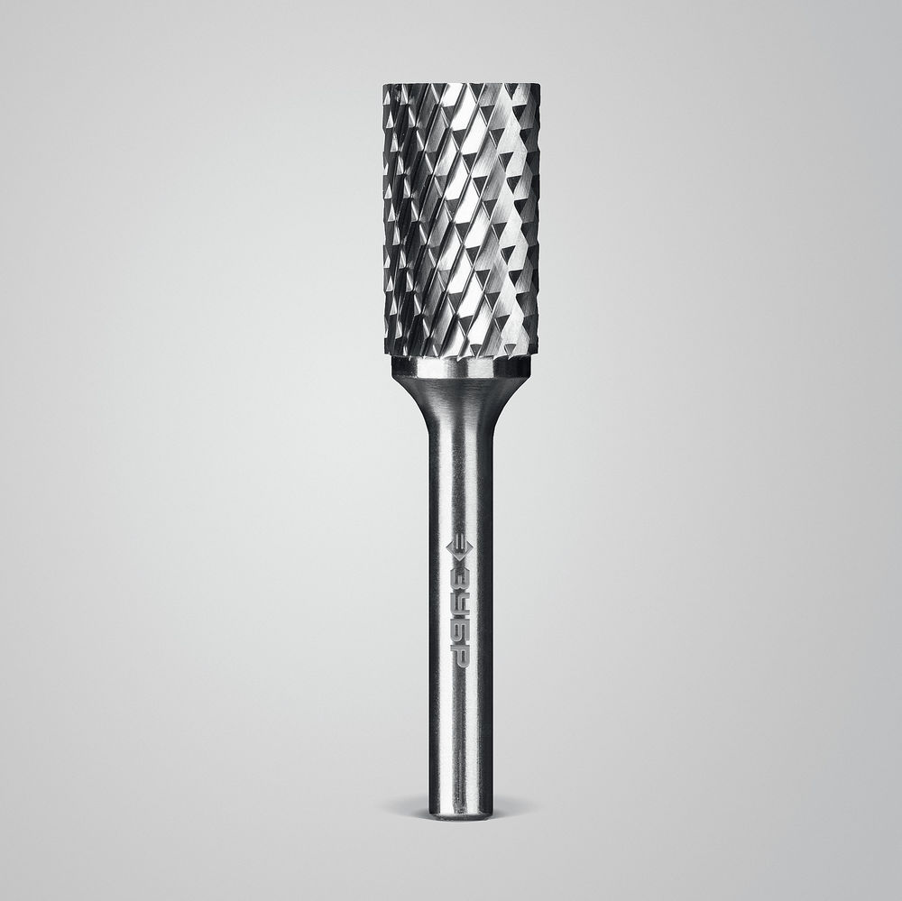 Борфреза твердосплавная 14?25 мм тип А цилиндр с гладким торцом хв-к 6 мм Профессионал ЗУБР 28800-14-25