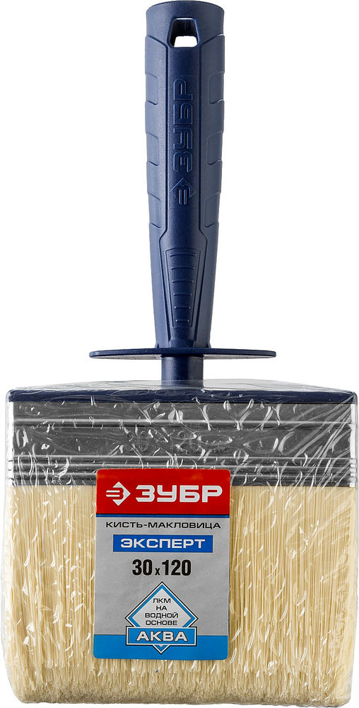 Макловица АКВА, 3 x 12 см, искусственная щетина, пластмассовый корпус, для воднодисперсионных и акриловых ЛКМ ЗУБР 01817-12