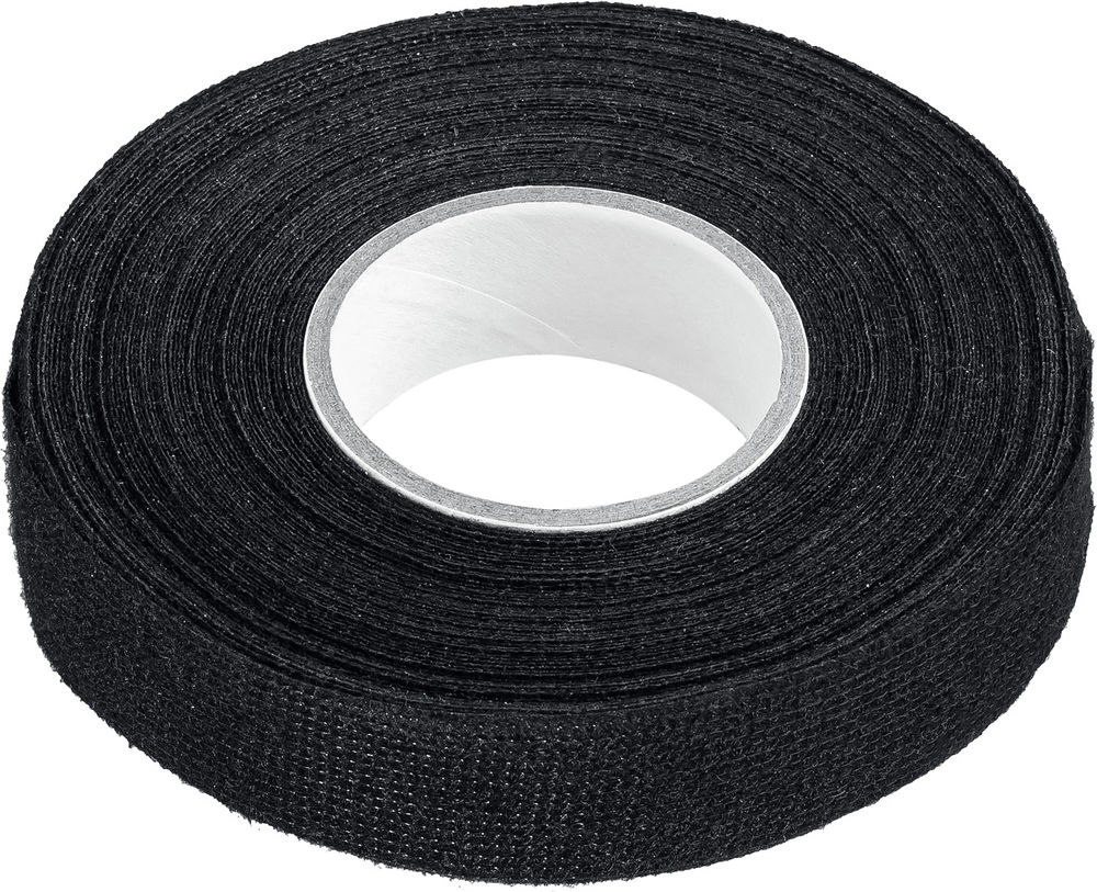 Изолента АВТО-ФЛИС, 19 мм x 15 м, черная, на велюровой основе с ворсом ЗУБР Профессионал 1239-2