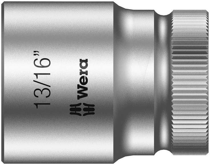 8790 HMC Zyklop Головка торцевая 6-гранная, 1/2, 13/16 x 37 мм (WE-003627)