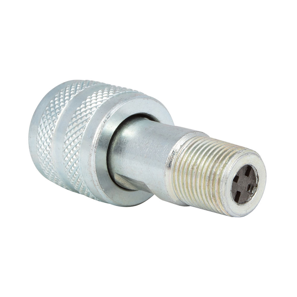 Быстроразъёмное соединение гидравлическое; 700 бар; 3/8; розетка, наружная резьба, ТЕХРИМ, БРС7-38М