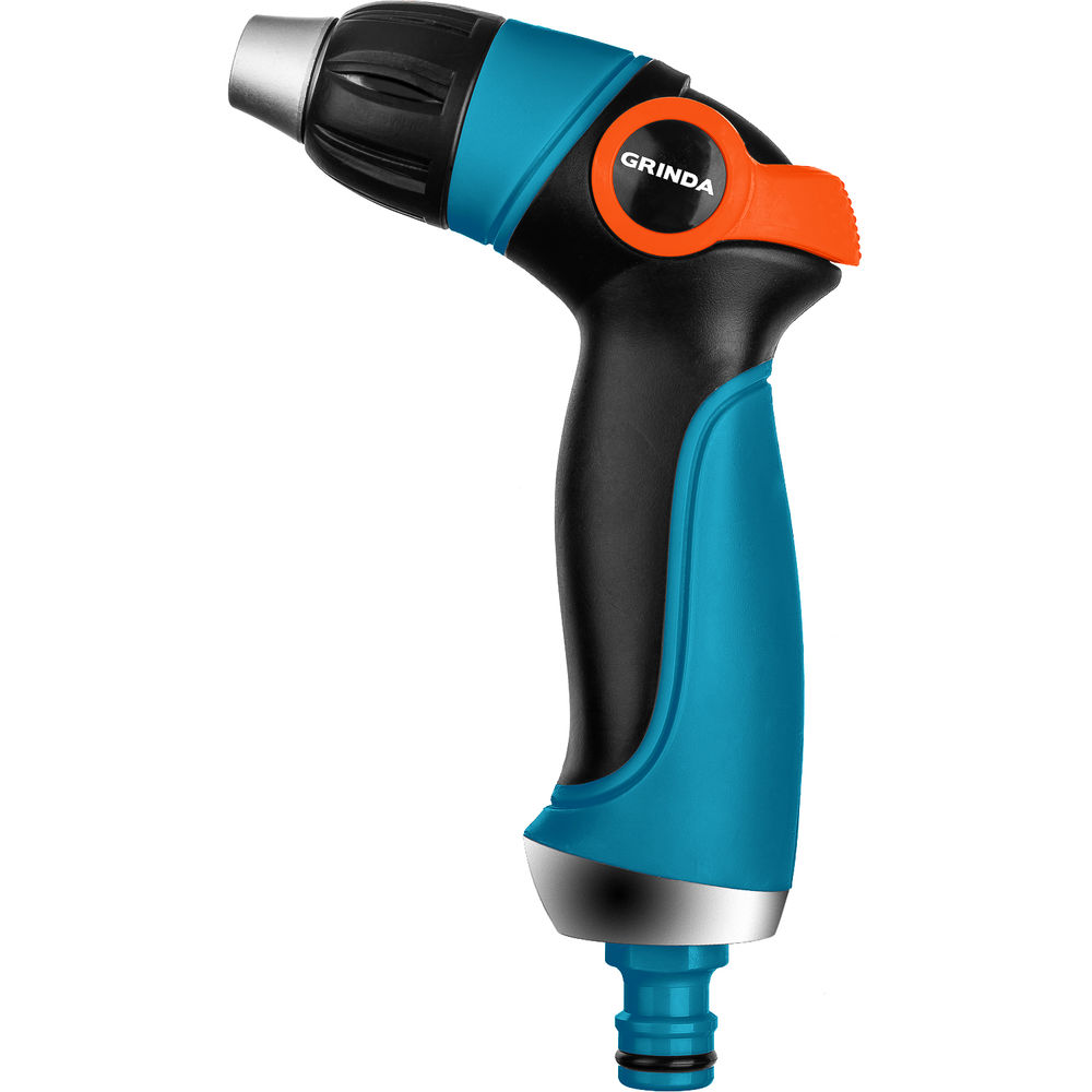 Поливочный пистолет S-R, плавная регулировка напора, двухкомпонентный, PROLine GRINDA 429101