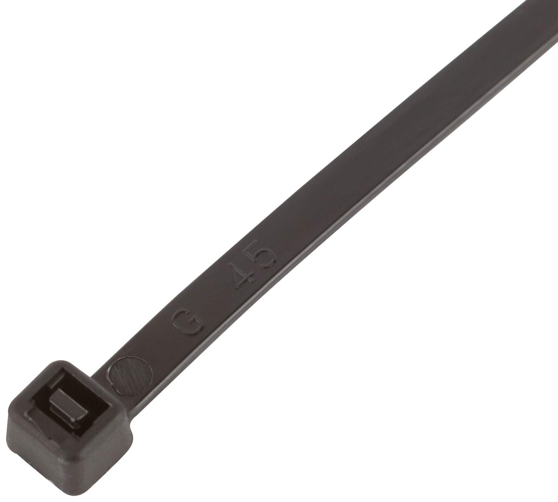 Хомуты нейлоновые для проводов, черные 100 шт., 4,8х250 мм (60355)