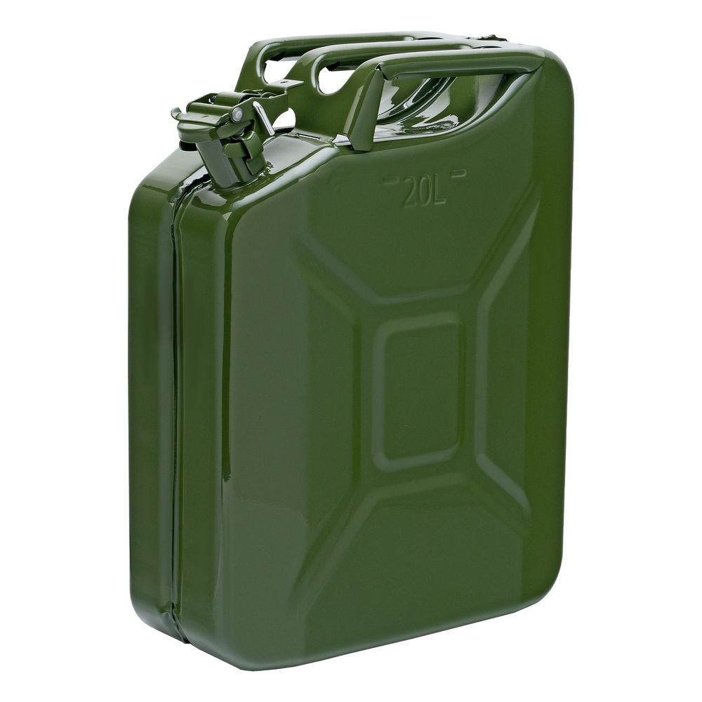 Канистра для ГСМ, металлическая, 20 литров Stels (53145)