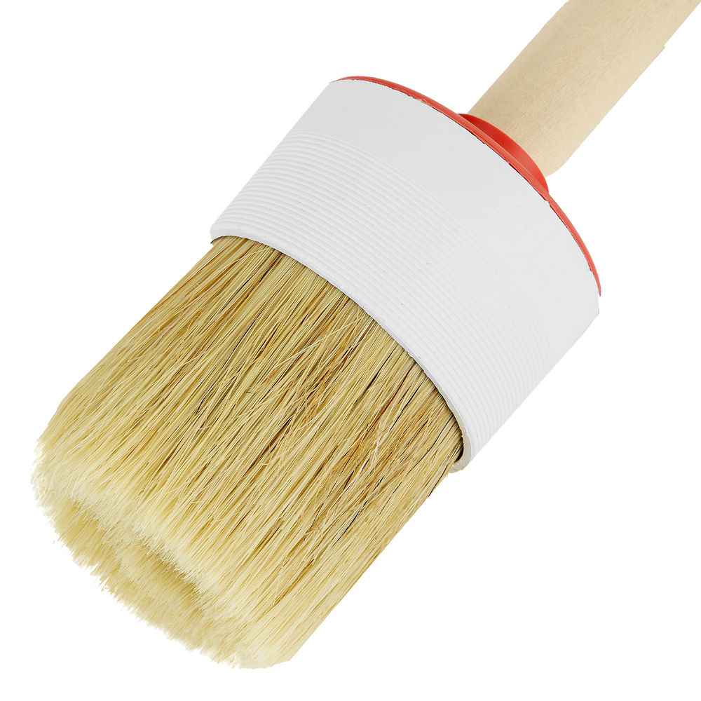 Кисть круглая №18 (60 мм) натуральная щетина, деревянная ручка MTX (82088)