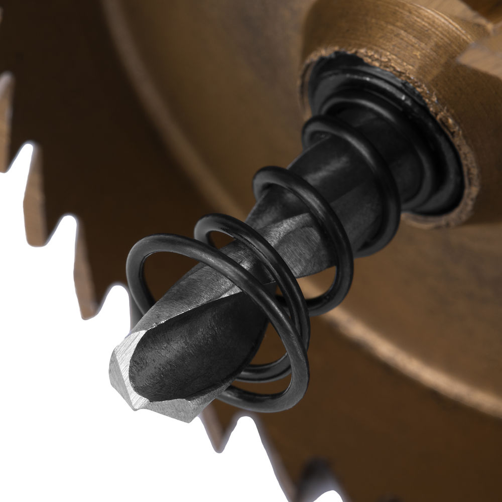 Коронка по металлу HSS, 50 мм, нитридтитановое покрытие Denzel (724116)