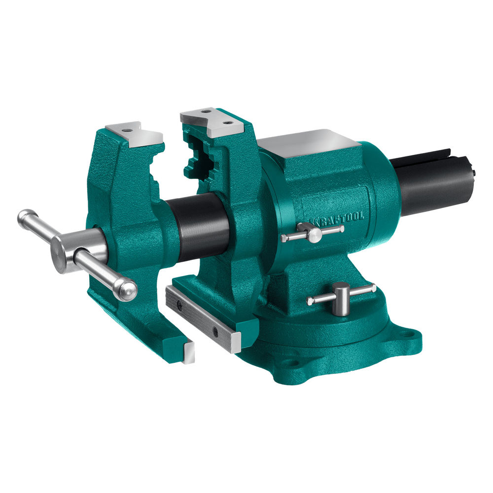 Тиски слесарные 125 мм чугунные 3D Multi-Purpose KRAFTOOL 32706-125