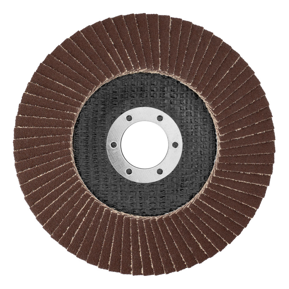 Круг лепестковый торцевой КЛТ-2, зернистость Р 80, 125 х 22.2 мм (740857)