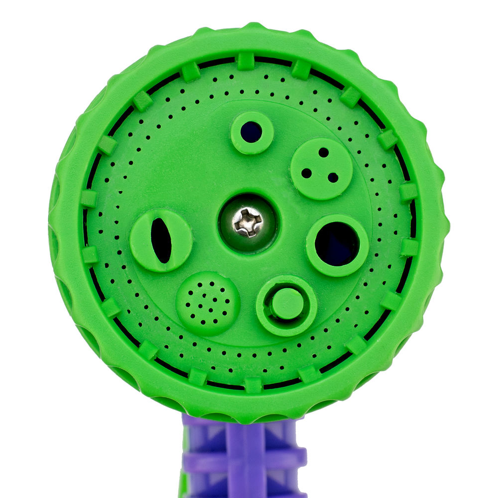 Набор поливочный, усиленый растягивающийся шланг 15 м, 7 режимов пистолет, соединитель, адаптер Palisad (67546)