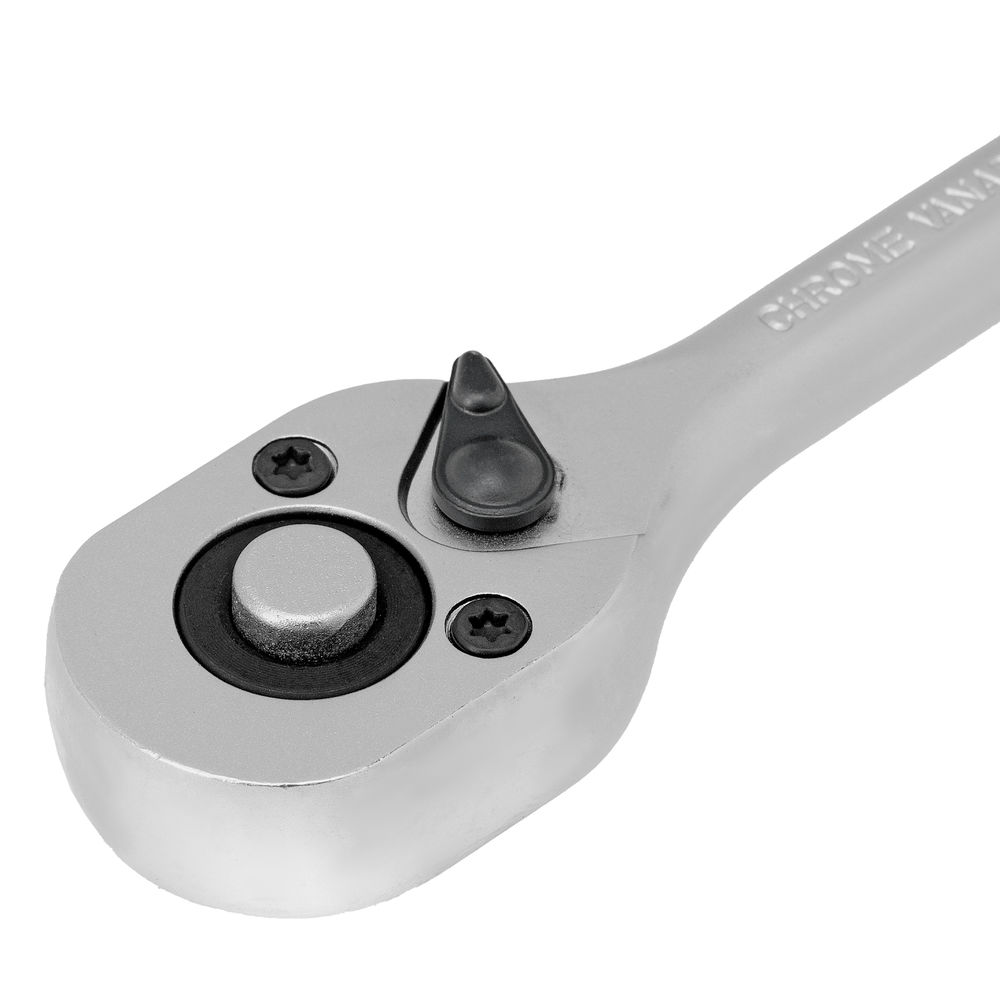 Набор торцевых головок, 1/4, головки 4 - 13 мм, с трещот. ключом, CrV,11 предметов Stels